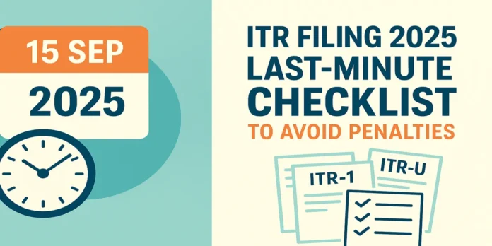 Income Tax Return Filing 2025