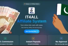 New Earning Opportunity IT 4 All Launches New Affiliate Platform in Pakistan — Earn with 50% Commission New Earning Opportunity IT 4 All Launches New Affiliate Platform in Pakistan — Earn with 50% Commission